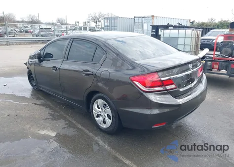 2014 Honda Civic Lx из США, поврежденный, VIN 2HGFB2E50EH521597